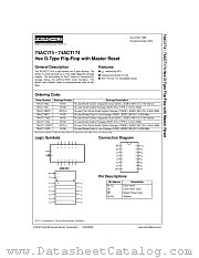 74ACT174MTC datasheet pdf Fairchild Semiconductor