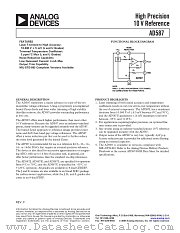 AD587JNZ datasheet pdf Analog Devices