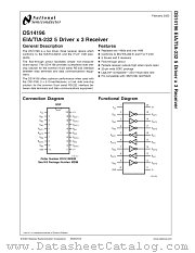 DS14196WM datasheet pdf National Semiconductor