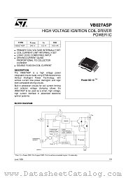 VB027(011Y) datasheet pdf ST Microelectronics