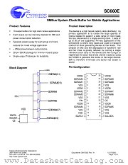IMISC660EYB datasheet pdf Cypress