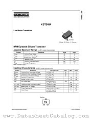 KST2484MTF datasheet pdf Fairchild Semiconductor