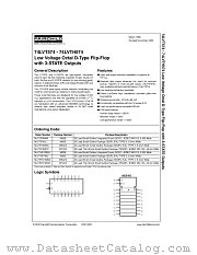 74LVTH574MTCX datasheet pdf Fairchild Semiconductor