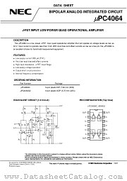 UPC4064G2-T1 datasheet pdf NEC