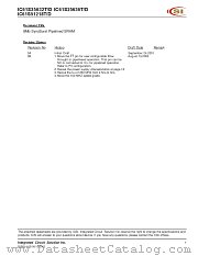 IC61S25632T datasheet pdf ICSI