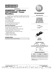 MURP20020CT datasheet pdf ON Semiconductor