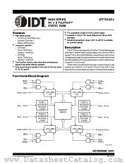 IDT7054L20PRF datasheet pdf IDT