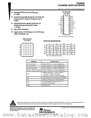 TLED2043IPW datasheet pdf Texas Instruments