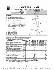 2W02M datasheet pdf Taiwan Semiconductor