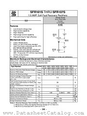 SFR105S datasheet pdf Taiwan Semiconductor