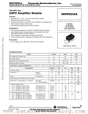 MHW9242A datasheet pdf Freescale (Motorola)