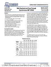 GS880Z18A datasheet pdf GSI Technology