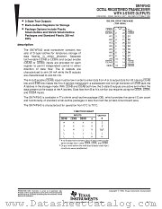 SN74F543NSR datasheet pdf Texas Instruments