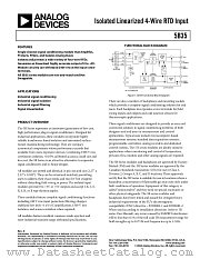 5B35-N-01 datasheet pdf Analog Devices