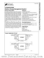LP3945 datasheet pdf National Semiconductor