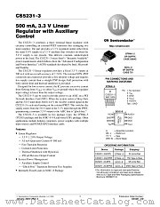CS5231-3 datasheet pdf ON Semiconductor