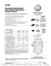 TL594 datasheet pdf ON Semiconductor