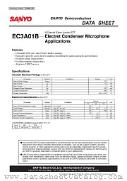 EC3A01B datasheet pdf SANYO
