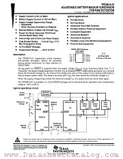 TPS3613 datasheet pdf Texas Instruments