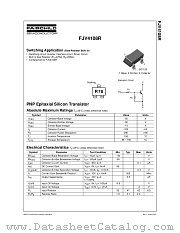 FJV4108RMTF datasheet pdf Fairchild Semiconductor