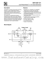 MK1581-01 datasheet pdf Texas Instruments