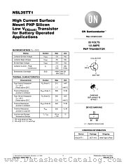 NSL35TT1 datasheet pdf ON Semiconductor