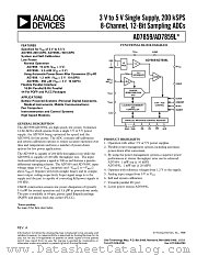 AD7859ASZ-REEL datasheet pdf Analog Devices
