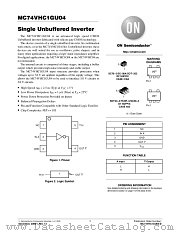 MC74VHC1GU04 datasheet pdf ON Semiconductor