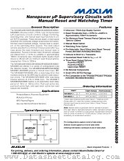 MAX6862 datasheet pdf MAXIM - Dallas Semiconductor