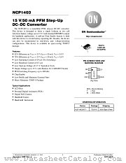 NCP1403 datasheet pdf ON Semiconductor