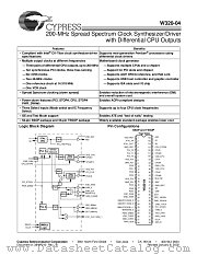 W320-04X datasheet pdf Cypress