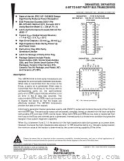 SN74ABT853PW datasheet pdf Texas Instruments