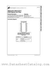 DM54LS273J/883 datasheet pdf National Semiconductor
