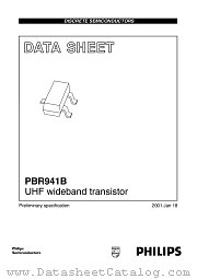 PBR941B datasheet pdf Philips