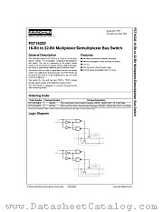 FST16233MTDX_NL datasheet pdf Fairchild Semiconductor