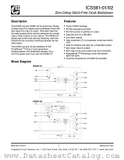 ICS581-01 datasheet pdf Texas Instruments