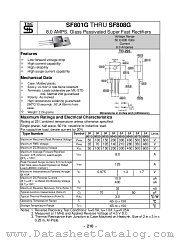 SF808G datasheet pdf Taiwan Semiconductor