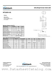 MT2303B-UG datasheet pdf Marktech Optoelectronics