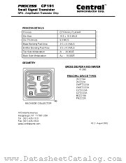 CP191 datasheet pdf Central Semiconductor