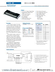 PT4485A datasheet pdf Texas Instruments