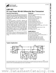 LMS1485IMX datasheet pdf National Semiconductor