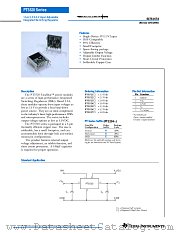 PT5521A datasheet pdf Texas Instruments