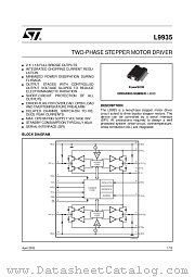 L9935013TR datasheet pdf ST Microelectronics