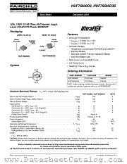 HUF76609D3ST datasheet pdf Fairchild Semiconductor
