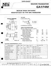GA1F4M-T1 datasheet pdf NEC
