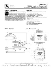 ICS84330CI datasheet pdf Texas Instruments