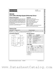 FIN1025MTCX datasheet pdf Fairchild Semiconductor