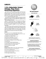 LM2575D2T-ADJR4 datasheet pdf ON Semiconductor