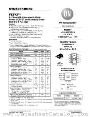 NTMSD3P303 datasheet pdf ON Semiconductor
