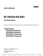 IE-780354-NS-EM1 datasheet pdf NEC